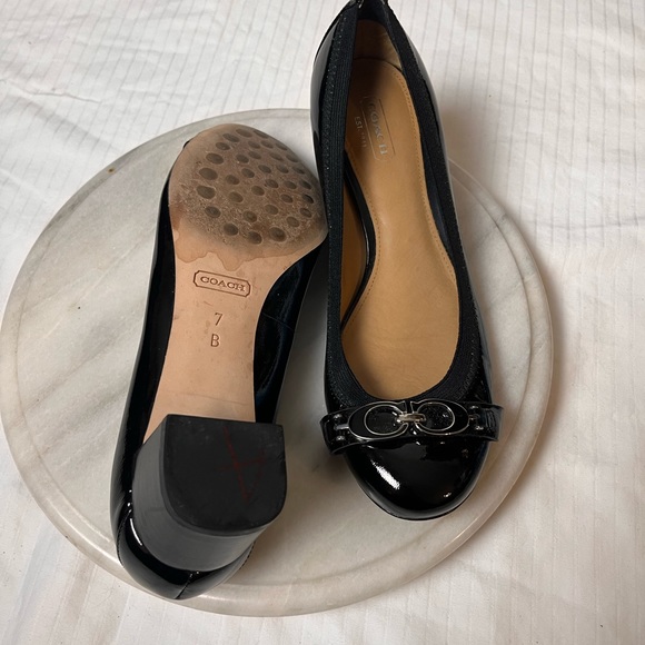 Coach pattern leather size 7,5 - Picture 3 of 3